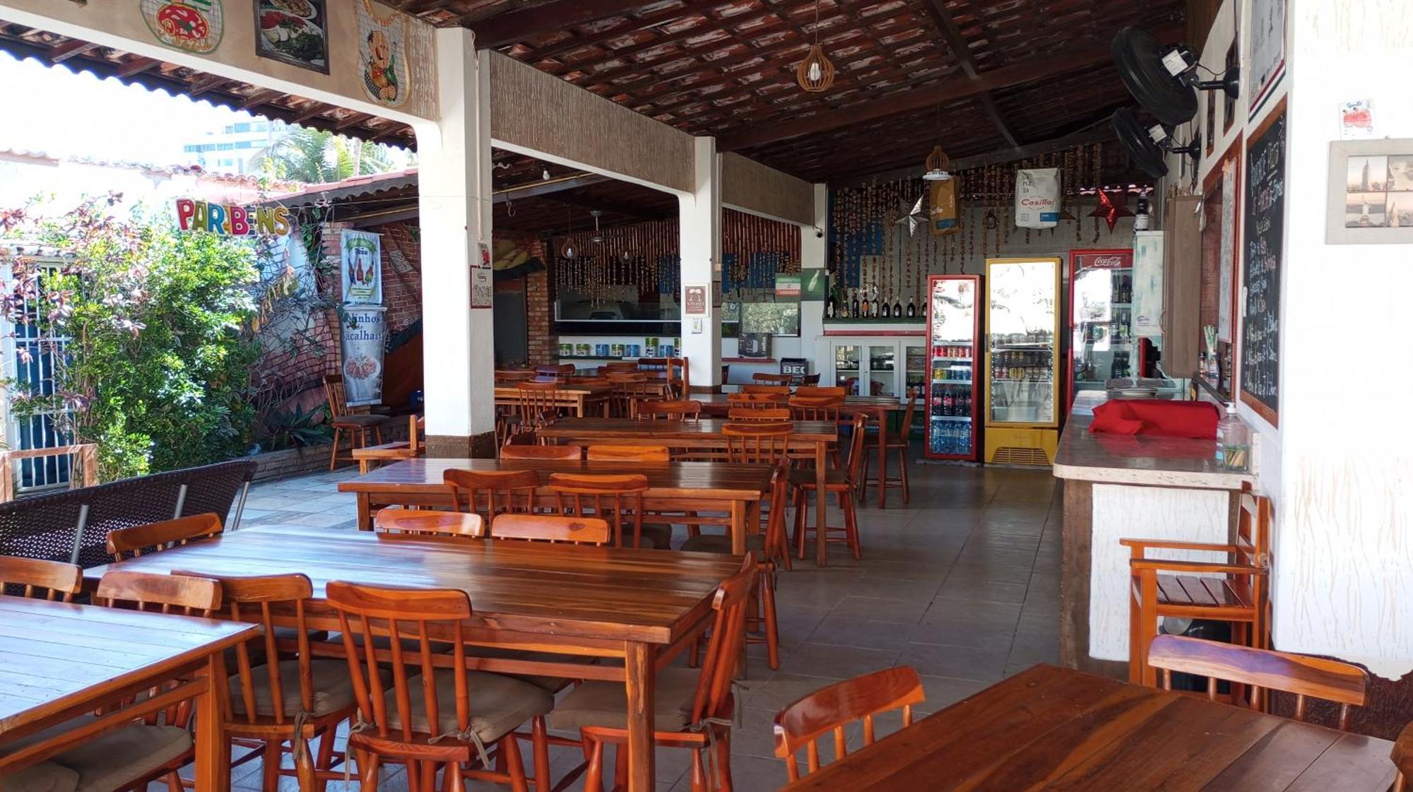 Pousada E Pizzaria Sol E Alegria Форталеза Экстерьер фото