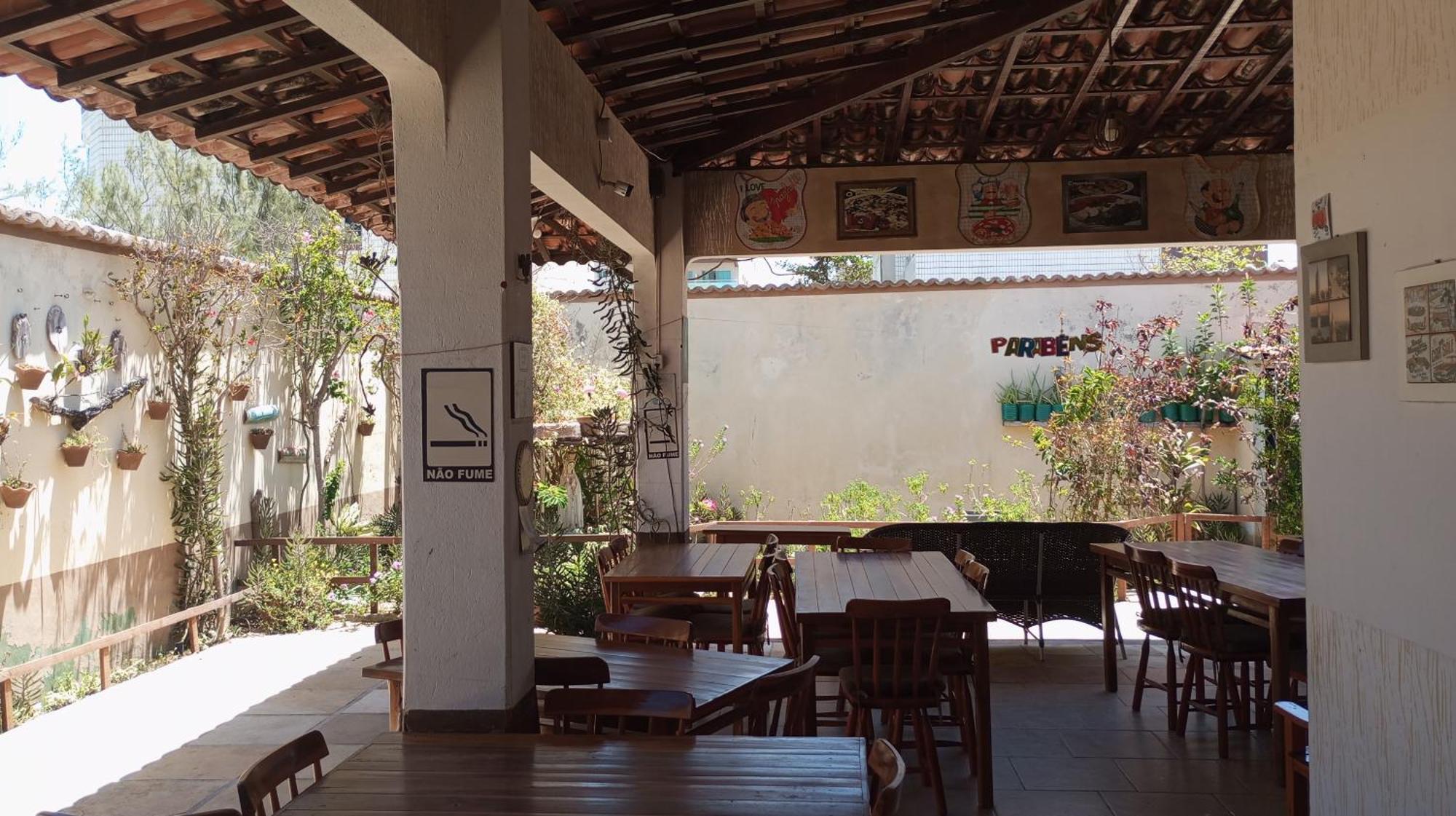 Pousada E Pizzaria Sol E Alegria Форталеза Экстерьер фото