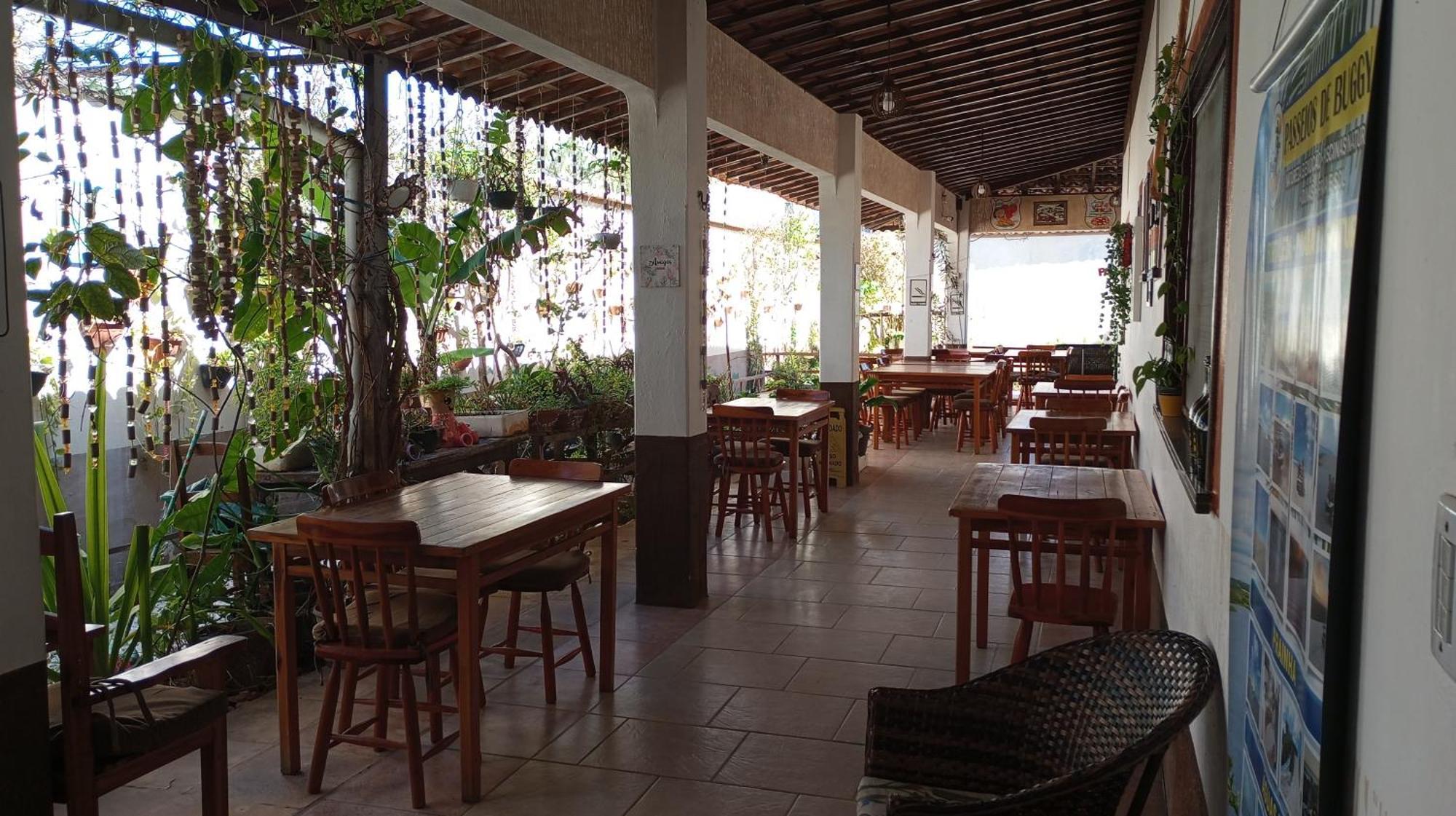 Pousada E Pizzaria Sol E Alegria Форталеза Экстерьер фото