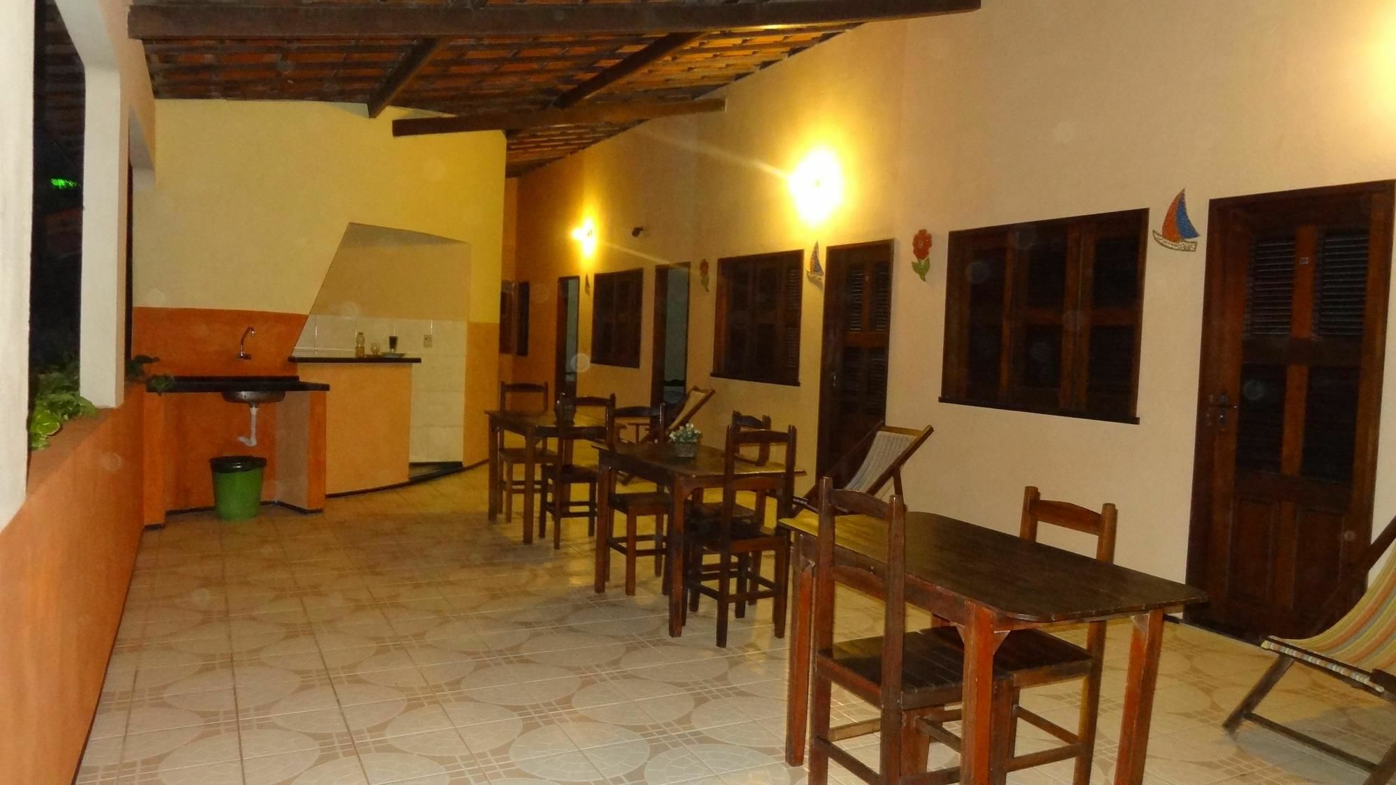 Pousada E Pizzaria Sol E Alegria Форталеза Экстерьер фото